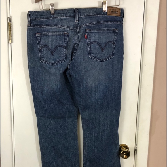 Levi's 515 Jeans Womens 10M Bootcut  Blue Denim - Picture 3 of 14